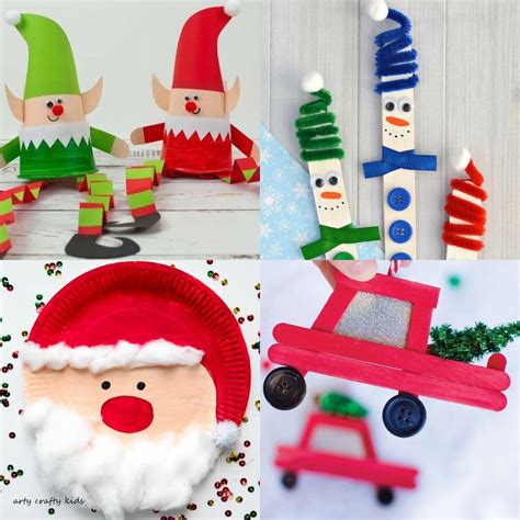 24 Fun Christmas Crafts for Kids - Craftsy Hacks