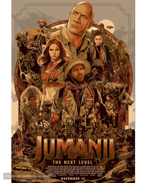 Poster Jumanji The Next Level – Ilustrasi