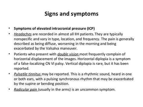 Idiopathic intracranial hypertension