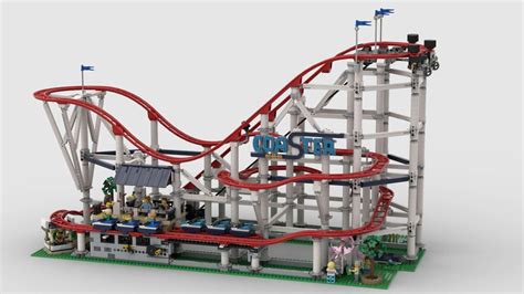 LEGO MOC Roller Coaster 10261 by BKu | Rebrickable - Build with LEGO