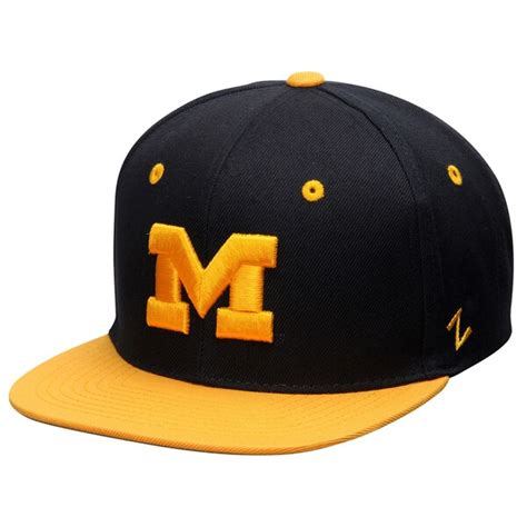 Michigan Wolverines Zephyr Youth Z11 Adjustable Hat - Navy/Maize