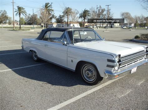 Amc Ambassador 1966, Convertible