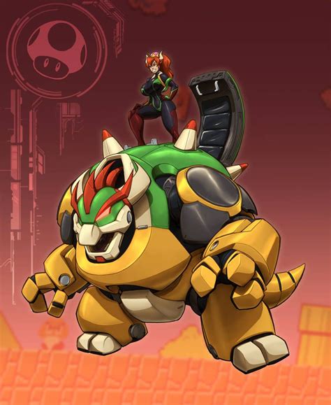 Mecha Bowser Concept by Drawmadillo Nintendo Mario Bros, Nintendo Fan ...