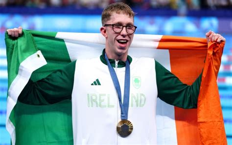 Daniel Wiffen: Irish Olympic swimmer's post-marathon interview