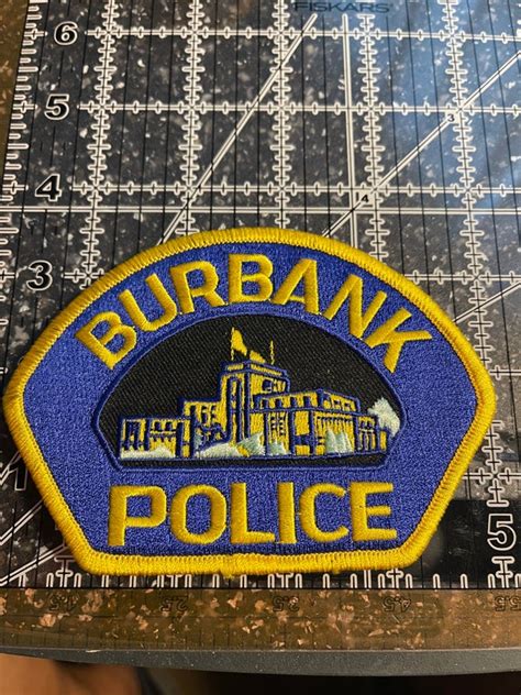 Burbank California Police Patch | Etsy