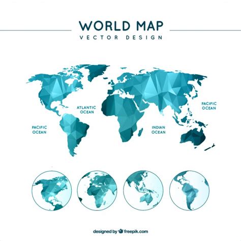 World Map Illustrator Vector Free - Gisela Ermengarde