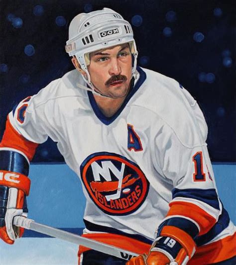 Bryan Trottier, NY Islanders by Tony Harris | Nhl players, Hockey ...