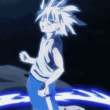 Killua Zoldyck Hunter X Hunter Godspeed Lightning Power GIF | GIFDB.com