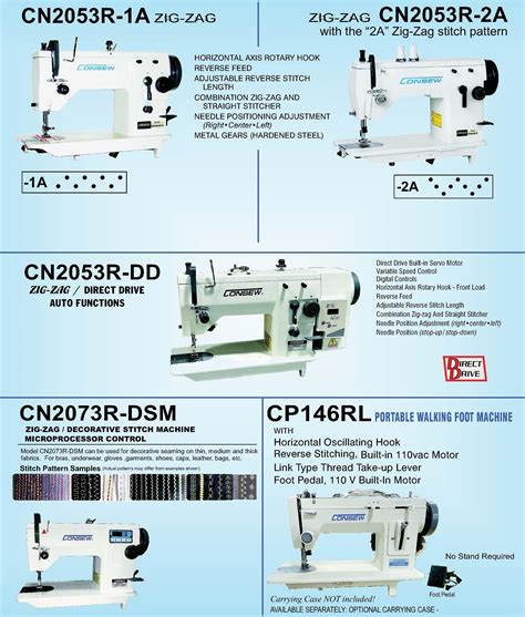 CONSEW SEWING MACHINES