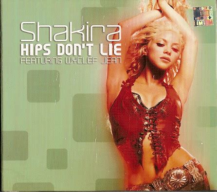 Shakira Featuring Wyclef Jean - Hips Don't Lie (2006, Gatefold, CD ...