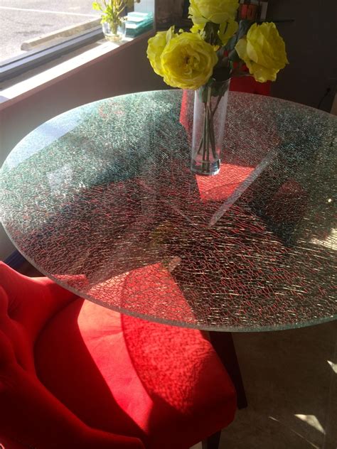 Cracked Glass Table Top | The Glass Shoppe A Division of Builders Glass of Bonita, Inc.