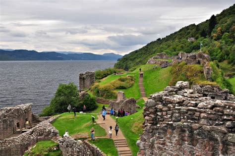 Urquhart Castle - Ruins on the bank of Loch Ness