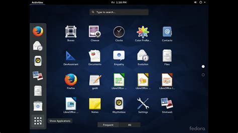 Install Fedora 22 Live Workstation x86_64 Alpha-3. GNOME desktop. - YouTube