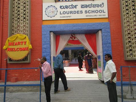 Lourdes School Institution – 3rd Cross, Cubbonpet Bangalore 02