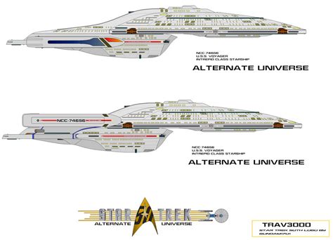 NCC-74656 USS Voyager AU by trav3000 on DeviantArt