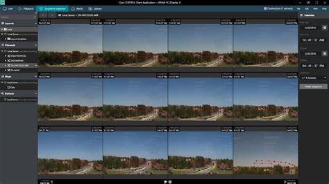 Sequence Explore thumbnail search function of CORTROL Premier & Global ...