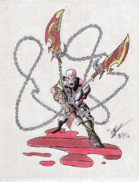 Kratos, because he's awesome by Twinkie5000 on DeviantArt