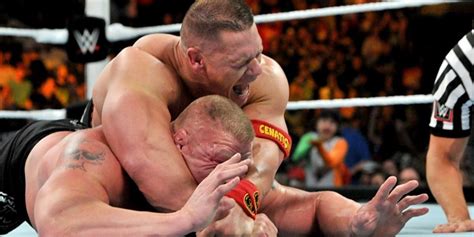 Every John Cena Vs Brock Lesnar Match, Ranked From Worst To Best