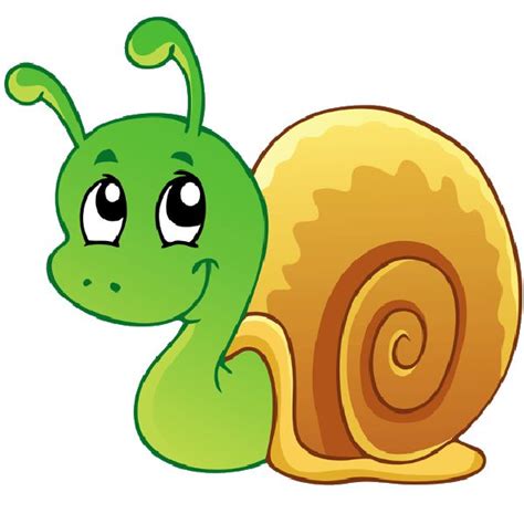 Use These Free Images Of Funny Snails Cartoon Garden Animal Images For ...