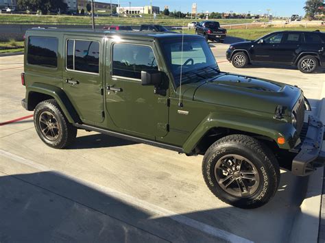 2016 75th Anniversary Edition sarge green 5/21/2018 : r/Jeep