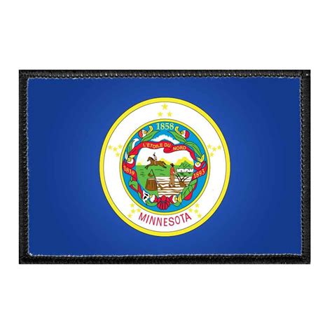 Minnesota State Flag - Color - Removable Patch in 2022 | Minnesota ...