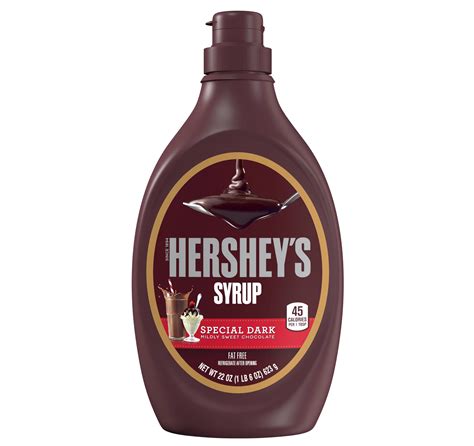 (3 Pack) Hershey's, Special Dark Chocolate Syrup, 22 oz - Walmart.com