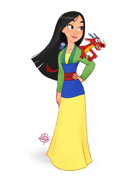 Mulan by LuigiL on DeviantArt