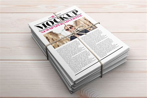 30 Newspaper Mockups For Entrepreneurs and Editors 2024 - Colorlib