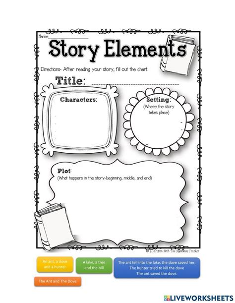 Literary Elements worksheet | Live Worksheets - Worksheets Library