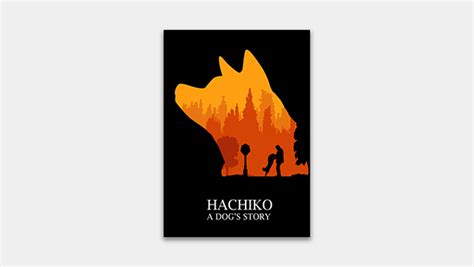 Hachiko Minimal Movie Poster :: Behance