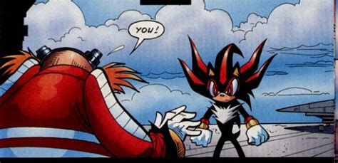 Sonic Archie Comics: Shadow the Hedgehog from the older Ken Penders-era ...