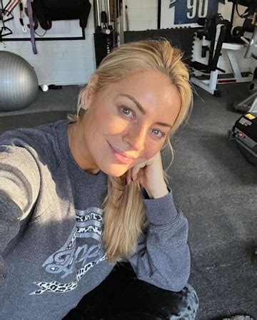 Strictly's Tess Daly looks flawless post-workout in epic home gym with ...