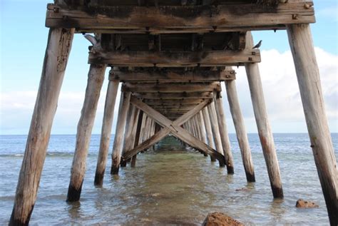 Wallaroo beach jetty - Australian Photography