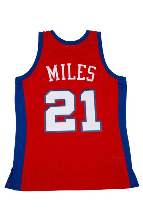 MITCHELL & NESS Los Angeles Clippers Darius Miles 2000-01 Swingman Jersey SMJYSB19003 ...