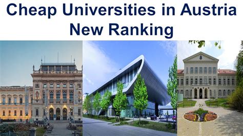 Cheap Universities in Austria New Ranking | University of Vienna - YouTube