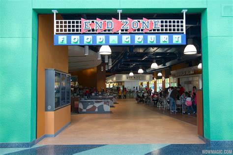 PHOTOS - All Star Sports Resort End Zone Food Court reopens after major refurbishment