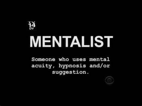 Mentalist Intro - YouTube