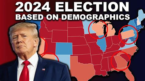 THE 2024 ELECTION BASED ON DEMOGRAPHICS! - YouTube