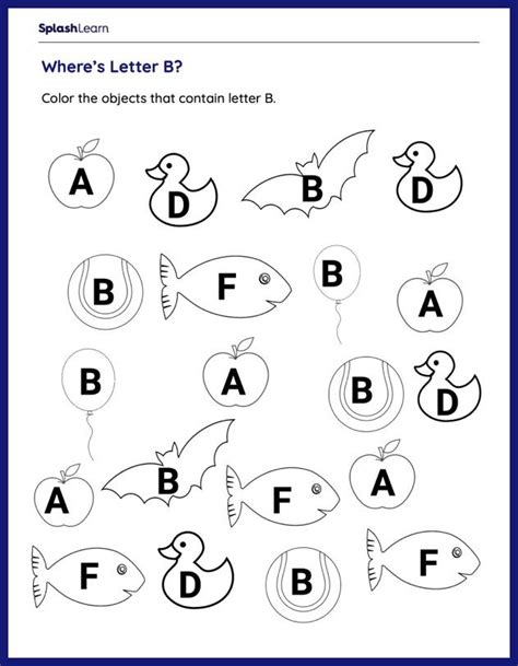 Letter B Sound Phonics Worksheets Tree Valley Academy | Images and ...