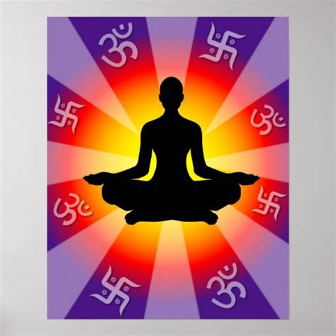 Yoga - Meditation Poster | Zazzle