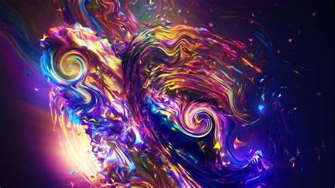 Image 3D Graphics Abstract art 2560x1440