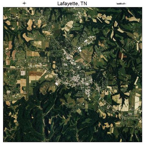 Aerial Photography Map of Lafayette, TN Tennessee