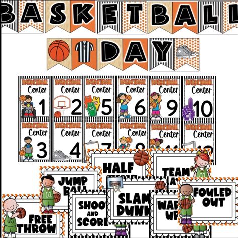 Basketball Activities for the Classroom - Megan Mitchell