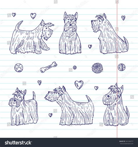 117 Scottie Dog Outline Images, Stock Photos & Vectors | Shutterstock