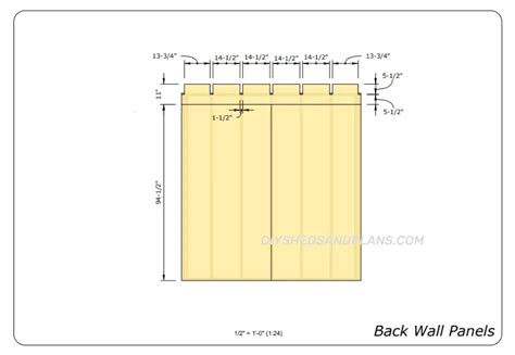 4x8 Lean To Shed Plans Free | Materials List | DIY