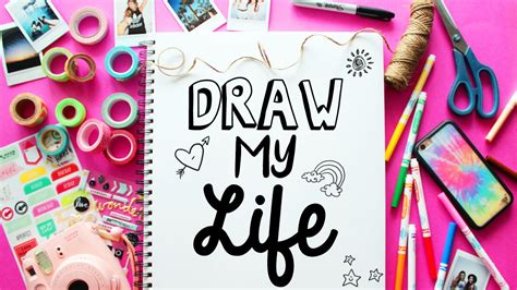 DRAW MY LIFE | LaurDIY - YouTube