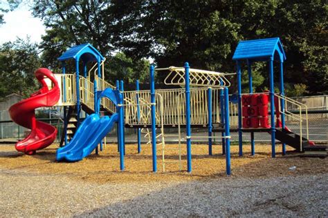 Metal Playground Equipment - T.F. Harper, Austin Contractors