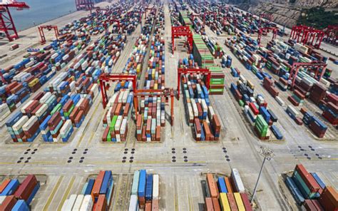 China's port container volumes increased during first half 2023 ...