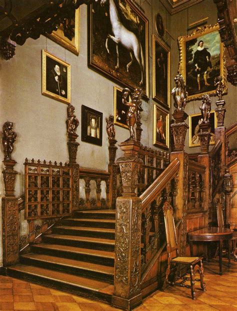 The Main Staircase - Hatfield House - Hertfordshire - England ...