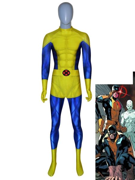 Cyclops Costume X-men Generic Halloween Cosplay Costume